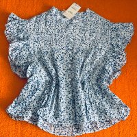 Нова дамска блуза органичен памук Манго, снимка 1 - Корсети, бюстиета, топове - 33647112