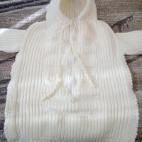 Ръчно плетено бебешко чувалче, снимка 2 - Бебешки ескимоси - 32813188