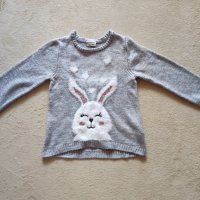Пуловер за момиче размер 128/134, снимка 1 - Детски пуловери и жилетки - 40390475