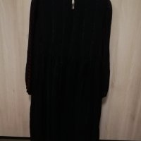 Ефирна черна рокля, снимка 4 - Рокли - 39307946