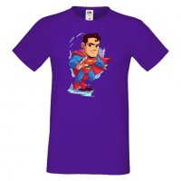 Мъжка тениска DC Superman Star Wars Игра,Изненада,Подарък,Геймър, , снимка 17 - Тениски - 36808493