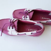 Розови кожени мокасини на Timberland, снимка 7 - Дамски ежедневни обувки - 32861529