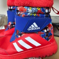 Ботуши Adidas Winterplay Spiderman , снимка 1 - Детски боти и ботуши - 43126344