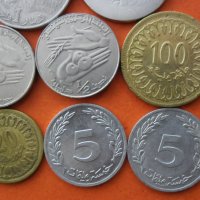 Лот монети Тунис, снимка 5 - Нумизматика и бонистика - 40520110
