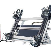 Автоматична хидравлична четириглава ъглонабивна машина APEX – IV Ozcelik, снимка 1 - Други машини и части - 27800144