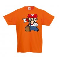 Детска тениска Супер Марио Super Mario 7, снимка 3 - Детски тениски и потници - 33083263