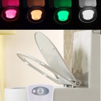 Многоцветно осветление за тоалетна чиния ToiLight - КОД 1668, снимка 11 - Други стоки за дома - 26912266