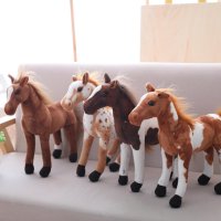 Детски плюшен кон, Различни видове , снимка 3 - Плюшени играчки - 42932251