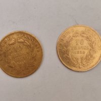 10 златни франка Наполеон , снимка 3 - Нумизматика и бонистика - 43700547