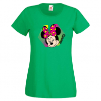 Дамска тениска Minnie Mouse 1 Подарък,Изненада,Рожден ден,, снимка 2 - Тениски - 36530694