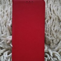 Червен тефтер за Motorola Moto G53, снимка 1 - Калъфи, кейсове - 43675375