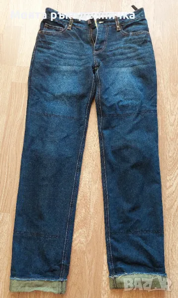 Дамски мото дънки Vanucci, снимка 1