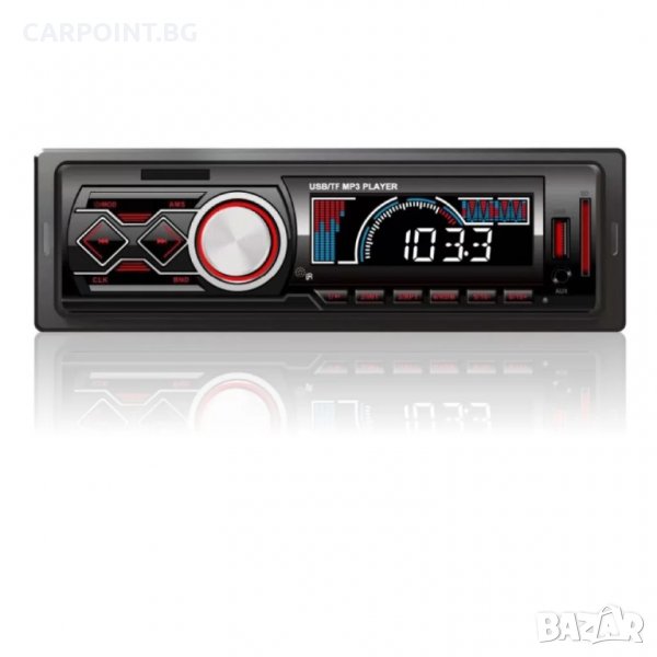 РАДИО MP3 ПЛЕЪР ЗА КОЛА ZAPPIN BLUETOOTH USB SD AUX LCD DISPLAY 1788 1БР., снимка 1