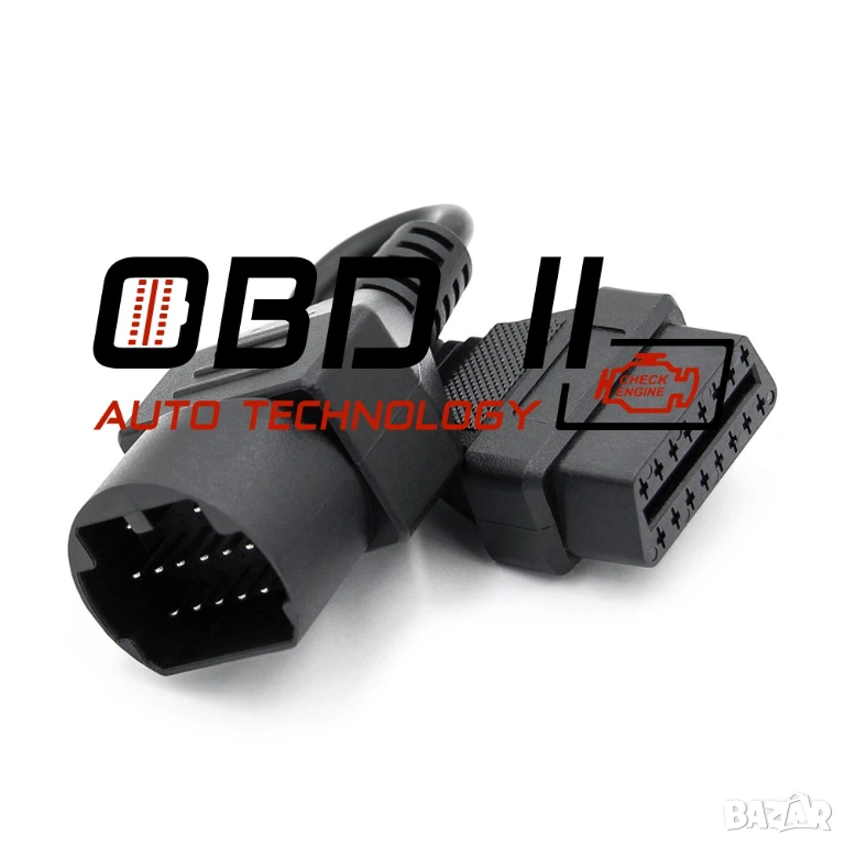 Кабел / Преходник / Адаптер за Mazda 17 Пина 17 Pin Мазда Delphi, снимка 1