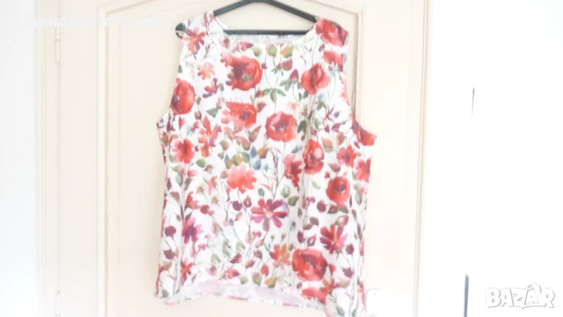 Дамска лятна блуза - немска 3XL, снимка 1