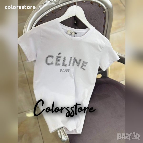  Бяла тениска  Celine кодVL12q86, снимка 1