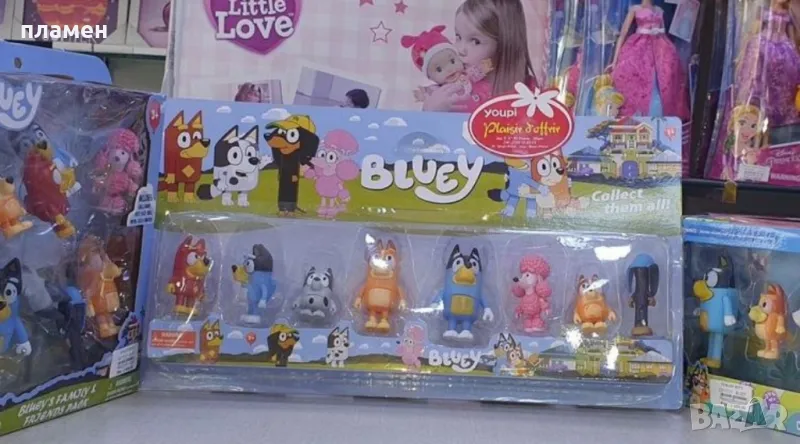 Блу и Бинго фигури на блистер/ таблет, снимка 1