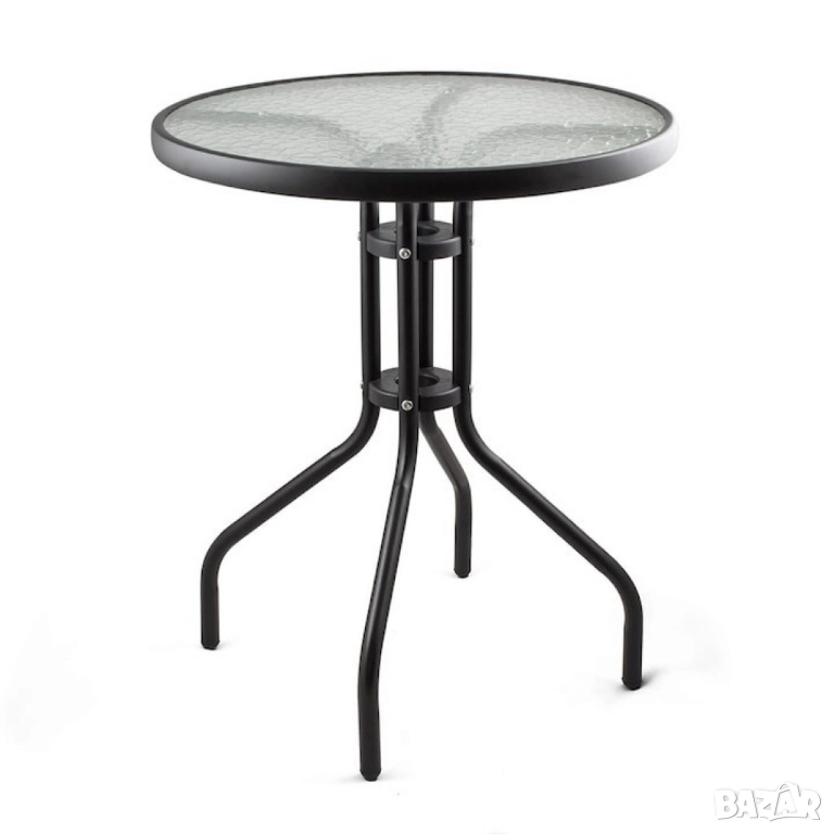 Maca Muhler 60xH74cm, стъклен плот, снимка 1