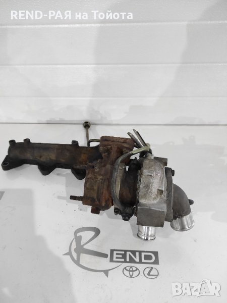 Турбо Corolla Verso 2001-2003 1CD 17201-27050, снимка 1