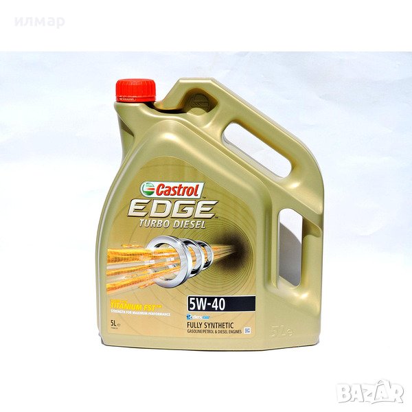 Моторно масло  Castrol Edge Diesel Titanium 5w40 FST 5L, снимка 1