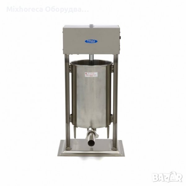 Автоматична машина за пълнене на наденици, 20л - вертикална - от неръждаема стомана, снимка 1