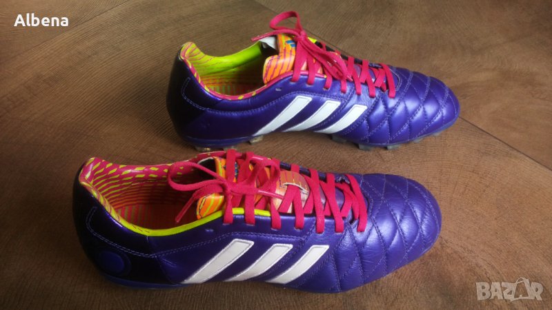 Adidas Adipure 11Pro AG Purple/White Размер EUR 42 / UK 8 бутонки естествена кожа 32-14-S, снимка 1