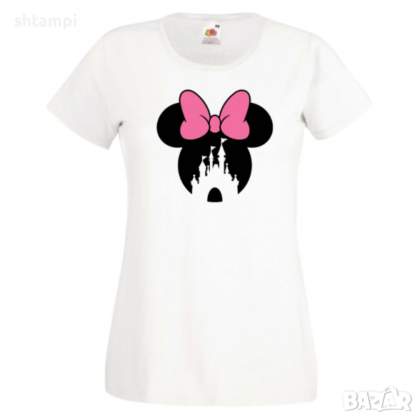 Дамска тениска Minnie Head 2 Подарък,Изненада,Рожден ден, снимка 1