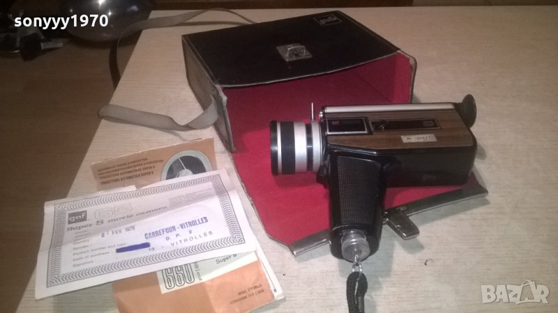 GAF 65-РЕТРО КАМЕРА С КОЖЕН КОБУР-ВНОС ХОЛАНДИЯ, снимка 1