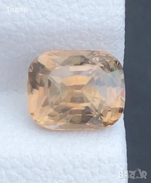 Сапфир 1.76 карата със сертификат, снимка 1