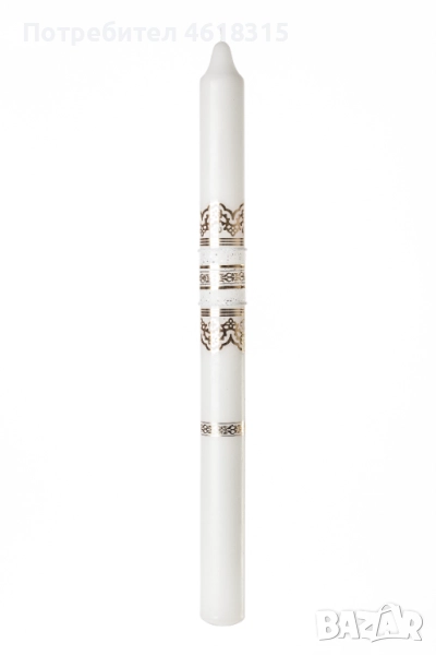 О'Candles Ритуална Бутикова Свещ За Кръщене, Сватба, Причастие, снимка 1