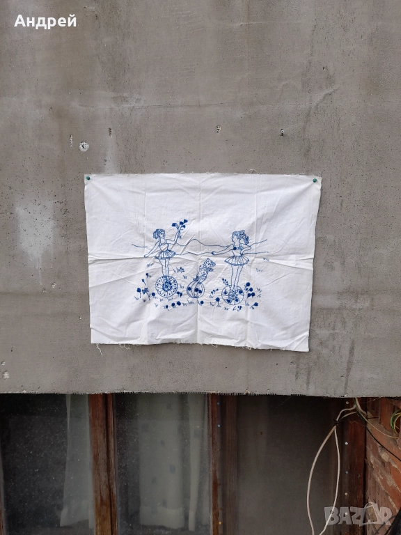 Стара Калъфка за възглавница #30, снимка 1