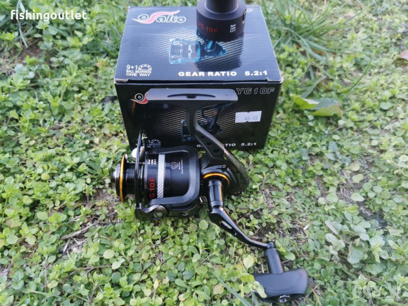 Osako YG10F - Макара за плувка и лайт спининг / 220гр / 10 лагера, снимка 1