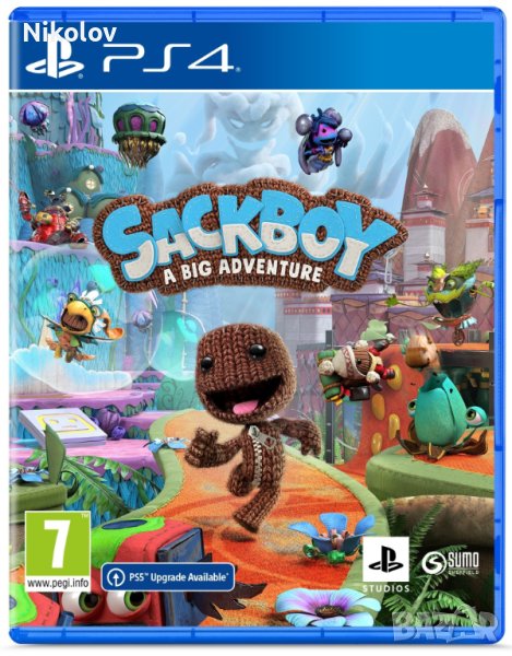 Sackboy A Big Adventure PS4 (Съвместима с PS5), снимка 1