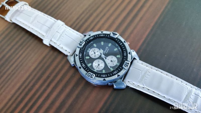 IMAGE мъжки часовник имитиращ сребърна визия, снимка 1