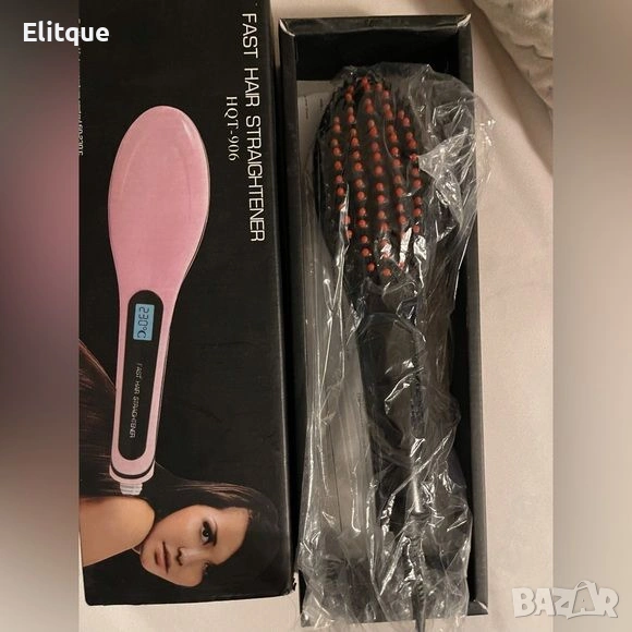 Четка за изправяне на коса Luxury 💎, снимка 1