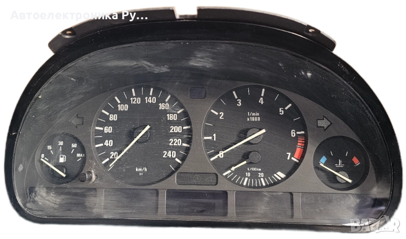 Километраж , BMW 5 Series E39 , 62118372359 , VDO 240KMH, 110008735025, снимка 1