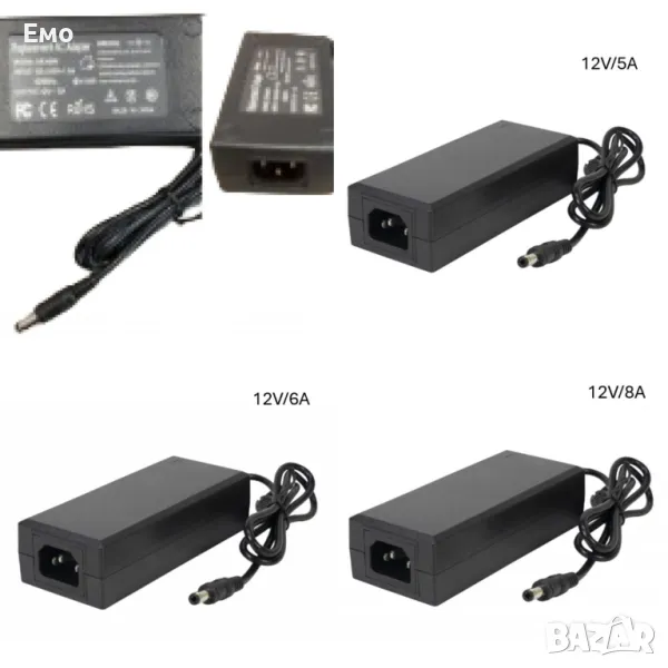 Адаптер - 12V/5A, 12V/6A, 12V,8A, снимка 1