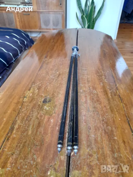 Стар статив,тринога за фотоапарат #4, снимка 1