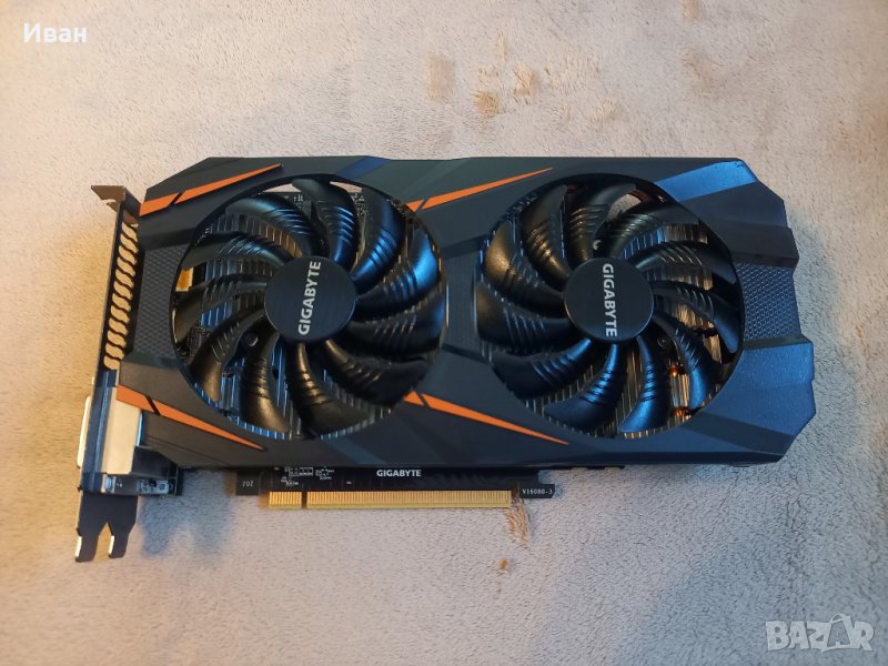 Видеокарта GeForce® GTX 1060 WINDFORCE , снимка 1