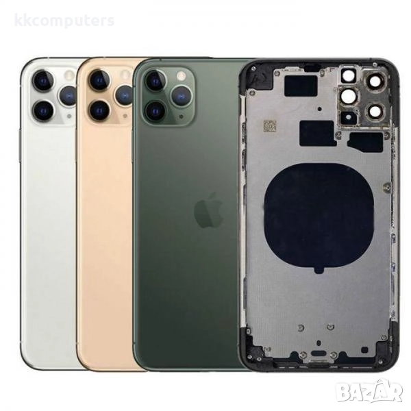 Капак батерия Оригинален Оборудван за iPhone 11 Pro 6.1 /Черен / КЛАС B Баркод : 484157, снимка 1