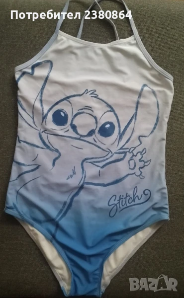 Детски бански на Дисни"Стич"/н.140-146, снимка 1