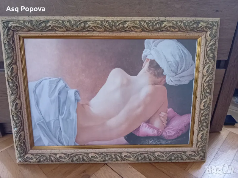 Красива рамка за картина от дърворезба, снимка 1