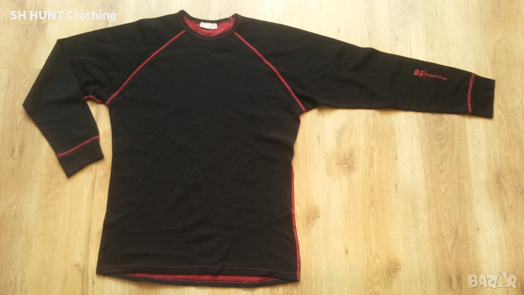 Bekken & Strom 100% Merino Thermo размер L / XL термо блуза 100% Мерино вълна - 1685, снимка 1