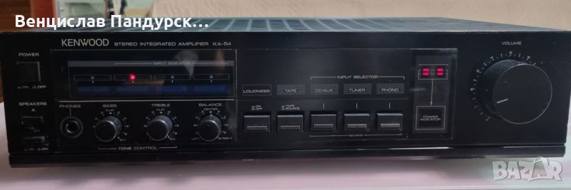 Kenwood KA-54 Stereo Integrated Amplifier, снимка 1
