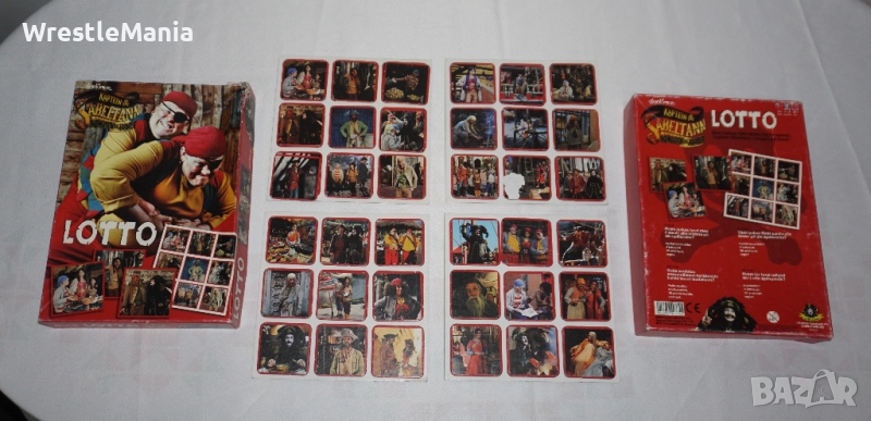 Vintage Рядка Настолна Игра Lotto Captain Sabertooth The King At Sea от 1999г, снимка 1