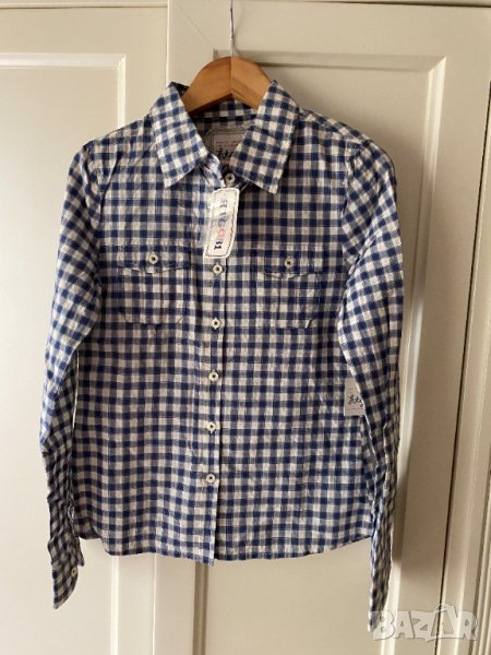 Детска Маркова Риза каре за момиче 116см., снимка 1