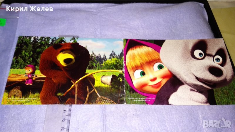 МАША и МЕЧОКА СИМПАТИЧНА БЪЛГАРСКА ПОЩЕНСКА КАРТИЧКА 7449, снимка 1