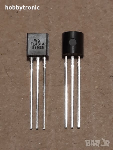 TL431 2.5V adjustable voltage reference TO92, снимка 1