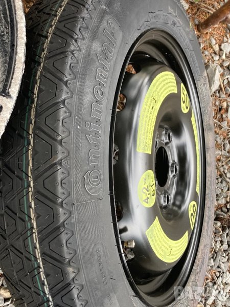 Резервна гума с джанта за мерцедес А класа Б класа W169 & W245 A CLASS B CLASS , снимка 1