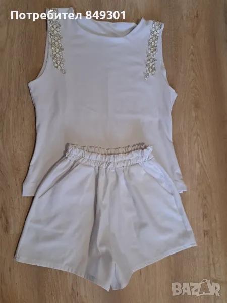 Сет къси панталони и топ, снимка 1